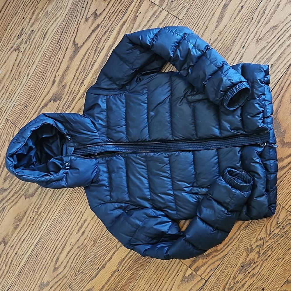 Marmot black puffy jacket